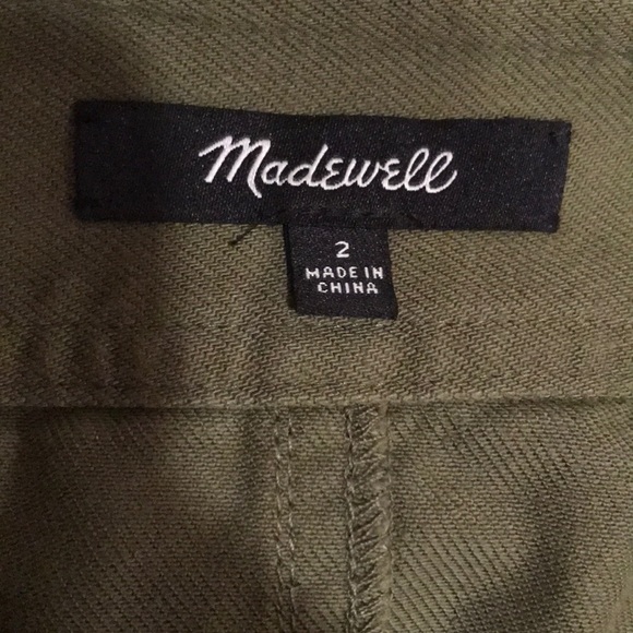 Madewell green skirt - Picture 2 of 2